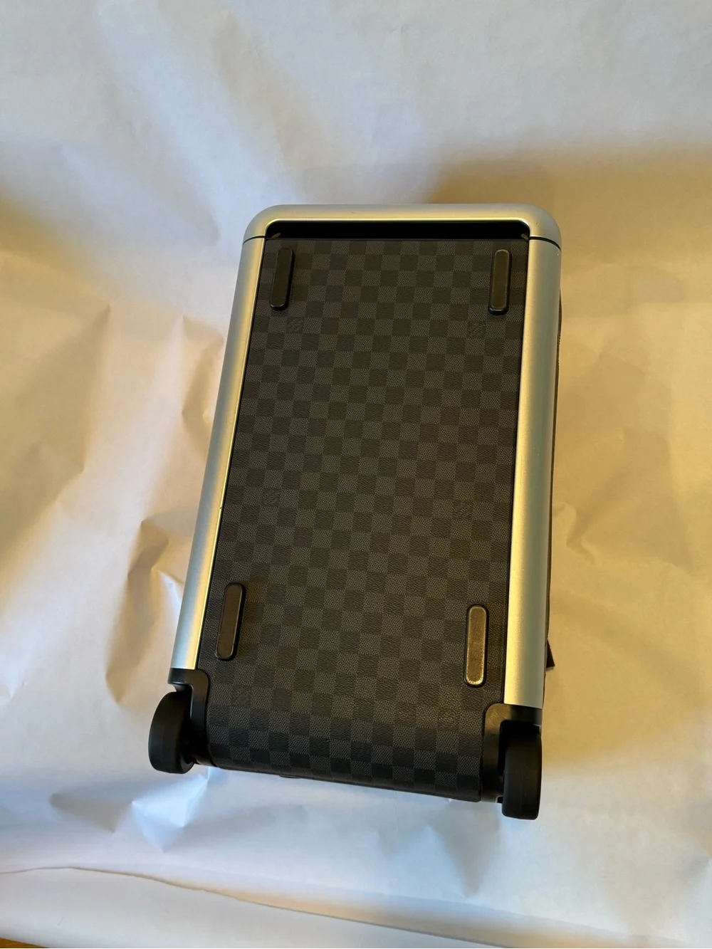 Louis Vuitton Damier Graphite Canvas Travel Duffel in Black